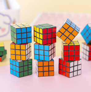 Luckykoo 3Cm Giá Rẻ Giá Mini 3D Màu Đen Sáng Tạo Ma Thuật <span class=keywords><strong>Cube</strong></span> Chất Lượng Cao <span class=keywords><strong>Cube</strong></span> Câu Đố Cổ Điển Giáo Dục Đồ Chơi - Product Image 2