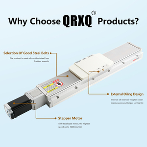 RXT50 vis à billes <span class=keywords><strong>guide</strong></span> linéaire <span class=keywords><strong>servo</strong></span> positionnement de haute précision machines industrielles étage linéaire module linéaire entièrement fermé - Product Image 4