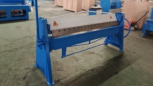 Manuelle Faltmaschine 2000mm Handbetriebener Blechbieger mit Edelstahl- & Aluminiumkonstruktion 60° Biegewinkel - Product Image 6