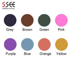 렌즈 Seesee 광변색 사순절 준비 HMC 단일 비전 다색 스펙타클 광변색 광학 렌즈 - Product Image 1