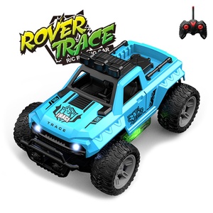 Voiture télécommandée électrique 40 MHz à l'échelle 1:16 avec lumières, 4 canaux, tout-terrain, camion de sauvetage RC, pick-up, voiture de course, véhicule, disponible en plusieurs couleurs - Product Image 2