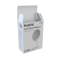 Boîte à cartes en papier blanc personnalisée en gros pour miroir Boîte de taille personnalisée bon marché pour les produits des petites entreprises