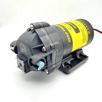 Pompe à eau à diaphragme pour machine à eau domestique, série 50GPD 75GPD 100GPD 200GPD 400GPD RO, rehausseur automatique à aspiration