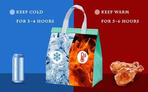 Hot Selling Portable Waterproof Food Storage Thermal <b>Bag</b> Aluminum Foil Insulation <b>Bag</b> Outdoor Camping <b>Cooling</b> Cooler <b>Bags</b> - Product Image 6