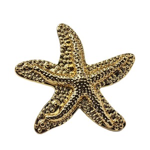 Hebilla de clip de aleación de zinc con diseño de estrella de mar para accesorios de bikini, traje de baño y suéter - Product Image 5