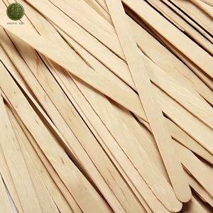 Palillos Agitadores de Bambú y Abedul Biodegradables con Logotipo Personalizado, Cucharas Planas de Madera de 114 mm para Café, Té y Leche, Venta al Por Mayor - Product Image 1