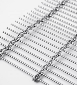 Bande de treillis métallique en acier inoxydable tressé à emboîtement, haute résistance, pour la <span class=keywords><strong>d</strong></span>écoupe et le pliage de filets de sécurité en métal pour façades de bâtiments - Product Image 5