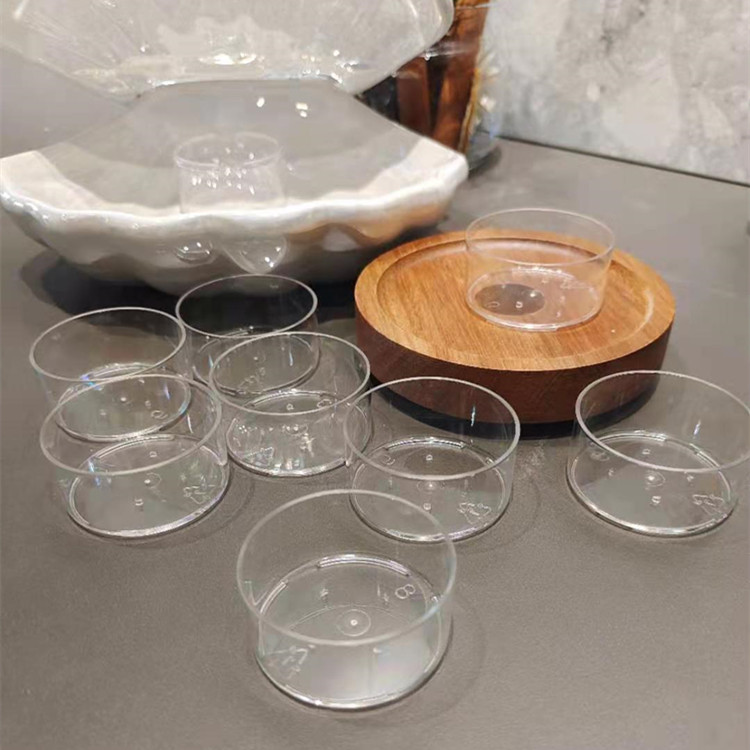 Manufacturers Direct Sale Good Quality Small Plastic Candle Jars