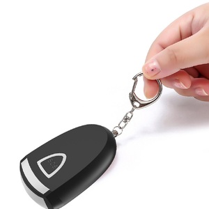 Mới USB nạp tiền 130dB cá nhân báo động với ánh sáng LED Snap hook 130dB còi báo động 200 Meter phạm vi ppersonal báo động tự vệ Keychain - Product Image 4