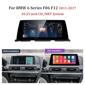 Mookaka Auto Multimedia <span class=keywords><strong>Player</strong></span> Stereo Autoradio GPS Navigation Android CIC NBT für BMW 6er M6 F06 F12 F13 2011 ~ 2019 - Product Image 5