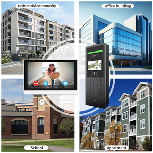 Thinmoo 4.5-inch video cửa điện thoại màn hình màu hình ảnh liên lạc cửa Thiết bị kiểm soát truy cập hệ thống nhúng cài đặt - Product Image 5