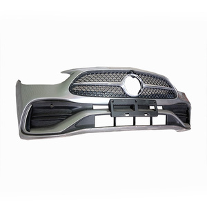 Il <span class=keywords><strong>paraurti</strong></span> anteriore di alta qualità per <span class=keywords><strong>Mercedes</strong></span> <span class=keywords><strong>classe</strong></span> C W206 il <span class=keywords><strong>paraurti</strong></span> argento con una griglia sul naso anteriore - Product Image 2