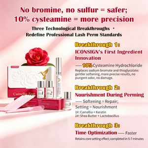 <span class=keywords><strong>Kit</strong></span> per <span class=keywords><strong>Laminazione</strong></span> Ciglia e Sopracciglia alla Cisteamina e Cheratina con Tinta per Lifting Ciglia Coreano in Crema per Salone e Casa - Product Image 5