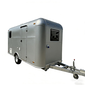 Carrito de Hot Dogs Móvil Personalizado, Remolque de Comida para Helados, Camión Totalmente Equipado, Cocina Móvil de Acero Inoxidable y Aluminio, Servicio de Dulces - Product Image 1
