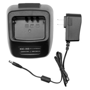 KS 35S 5W Radio Talkie Walkie Batterie Chargeur Rapide pour <span class=keywords><strong>TK</strong></span> 2000 <span class=keywords><strong>3000</strong></span> 2400 3400 3301 3501 U100 KNB-63L 65L TH-K20E NX248 NX348 - Product Image 1