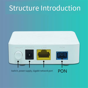 กิกะบิต xpon ONU <span class=keywords><strong>FiberHome</strong></span> ออปติคัลโมเด็มเข้ากันได้กับ EPON GPON สำหรับพอร์ตเดียวกิกะบิตเว็บ - Product Image 4