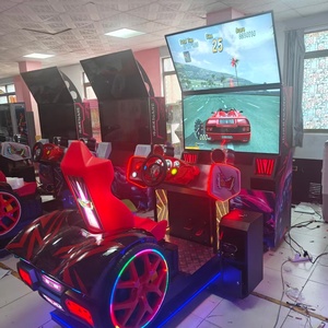 Large-Scale Single-Player Dual-Screen Coin-Operated Racing Simulator Arcade Equipment for Children and Parents' Entertainment - Product Image 2