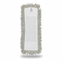 Mopa Giratoria Gizmop de 50 cm con Mango, Tela de Microfibra, Autoescurrible, Duradera y Sostenible para Suelos de Parqué - Funda para Mopa de Uso en Seco