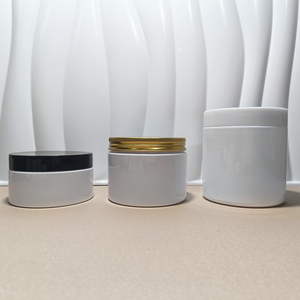 Envase Cosmético de Boca Ancha, Transparente, Blanco, de Plástico PET, para Crema, con Tapa de Plástico, de 30, 50, 60, 80, 100, 120, 200, 250, 300, 400 y 500 ml - Product Image 5