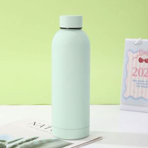 Botella Aislada de Boca Pequeña 304 Resistente a Arañazos, Taza de Acero Inoxidable para Escalada de Montaña y Entrenamiento al Aire Libre, Procesamiento Personalizado - Product Image 5