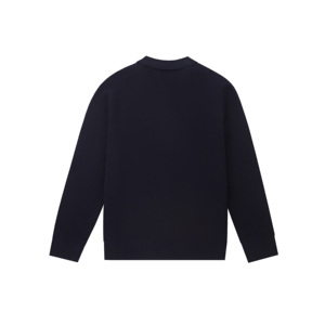 MT52 Custom Logo Front Luxury Designer 100% Wool Winter Varsity Sweater Mens Cable Knit O Neck <strong>Cricket</strong> <strong>Jumper</strong> - Product Image 6