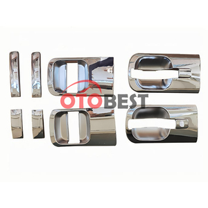 Cubierta <span class=keywords><strong>de</strong></span> Manija <span class=keywords><strong>de</strong></span> Puerta <span class=keywords><strong>de</strong></span> ABS Color Cromo y Fibra <span class=keywords><strong>de</strong></span> Carbono, Carcasa <span class=keywords><strong>de</strong></span> Puerta y Cuenco <span class=keywords><strong>de</strong></span> Manija para <span class=keywords><strong>Accesorios</strong></span> <span class=keywords><strong>de</strong></span> <span class=keywords><strong>HYUNDAI</strong></span> <span class=keywords><strong>H1</strong></span> STAREX 2008 - Product Image 2