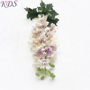 Plantes artificielles en Latex, 10 pièces, fausses glycines, violets, pour décor de mariage, pour la maison - Product Image 5