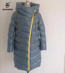 Polyester Cotton <strong>Plus</strong> <strong>Size</strong> <strong>Women's</strong> Hooded <strong>Waterproof</strong> Casual Parkas <strong>Coats</strong> 100% Polyester Woven Jackets with Zippers - Product Image 1