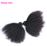 Extensions de cheveux afro crépus 4c, fournisseur pas cher, cheveux vierges brésiliens Remy, tissage humain, boucles afro crépues 4b, mèches de cheveux pour femmes noires africaines