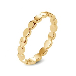 Anel de prata esterlina 925 banhado a ouro 18k, pulseira de pente de prata esterlina 925 - Product Image 1