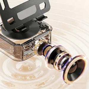 Supporto per Tablet da Scrivania Multifunzionale Rotante a 360° con Altoparlante BT, Dispositivo Audio Portatile per Fitness ed Esercizio, Porta Telefono - Product Image 4