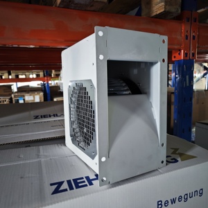 พัดลมระบายความร้อนแบบแรงเหวี่ยงสำหรับตู้คอนเวอร์เตอร์ความถี่ Ziehl-abegg RF22P-2DD.5H.1R 112473 3~400/480V 50Hz 1.10kW 1.9A 2420RPM - Product Image 4