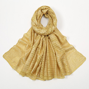 Écharpe ultra douce pour cheveux urbains, hijab en jersey côtelé extensible, bandeau respirant extra long de couleur unie, couvre-chef en tricot - Product Image 6