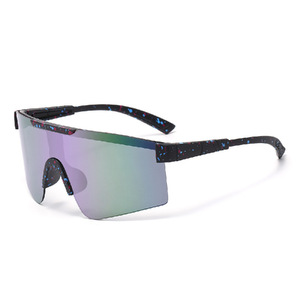 Sunglasses 2522 <b>Large</b> <b>Frame</b> Metal PC Lens UV400 Protection Unisex Outdoor Cycling Fashionable Colorful - Product Image 3