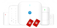 Système d'alarme intelligent Wi-Fi professionnel pour la sécurité domestique, compatible Wi-Fi, GSM, 4G, IP, avec application, clavier, balise intelligente et contrôle intelligent