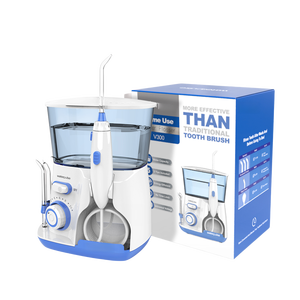Hydropulseur électrique pour usage domestique : Aide au nettoyage des dents et à l'hygiène buccale - Product Image 1