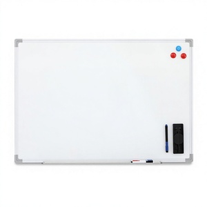 Tableau noir standard en métal suspendu, tableau blanc domestique, tableau de messages, tableau d'affichage pour réunions, enseignement - Vente en gros fabricant - Product Image 1