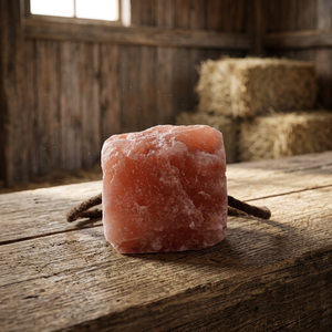 High quality Himalayan Lick Salt Best for Animal Feed Full With Health/Lick Salt Himalayan for Cattle Cylinder <b>Shape</b> with Rope - Product Image 1