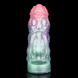 <strong>Hot</strong> Sale Soft Monster Modeling <strong>Penis</strong> Sleeve with Extender and Enlarger Enhancing Erection G-spot Dildo Sleeve for Men Sex Life - Product Image 2