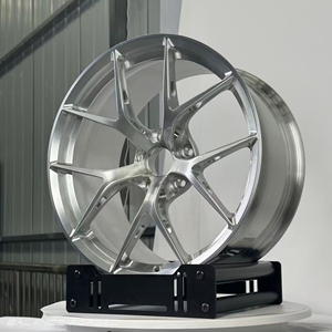 Jantes FI-R forgées Balance Forged en argent brossé, concaves profondes, 5x112 5x114.3 5x120 17/18/19/20/21/22/23/24 pour Audi RS BMW <span class=keywords><strong>Mercedes</strong></span> <span class=keywords><strong>Benz</strong></span> - Product Image 2