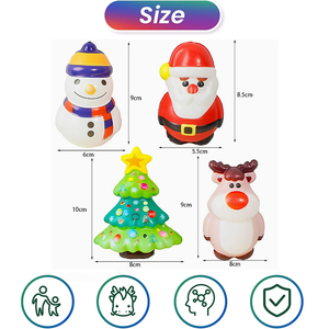 Squishy Toys for Christmas Party Favors Stress Relief Toys for Goodie Bags <b>Pinata</b> <b>Fillers</b> Stocking Stuffer Gifts - Product Image 6