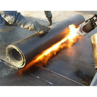Moderne 4mm 5mm Dicke SBS/APP Asphalt-Mineralgranulat Wasserdichte Membran, Aufgebranntes Bitumen für den Außenbereich