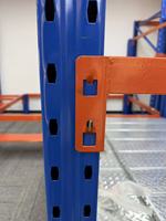 Étagères de mezzanine en acier robustes modulaires personnalisables - Assemblage par boulons - Certifiées CE - Revêtement en poudre - Stockage en entrepôt pour le commerce électronique