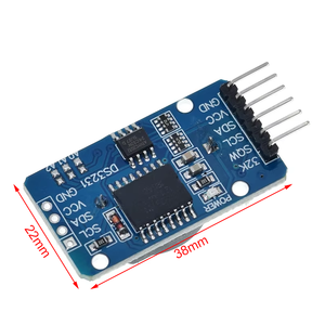 DS3231 AT24C32 IIC RTC Módulo Reloj Temporizador Placa de memoria para Arduino Raspberry <span class=keywords><strong>Pi</strong></span> Alternativas para DS1307 I2C RTC Board - Product Image 4