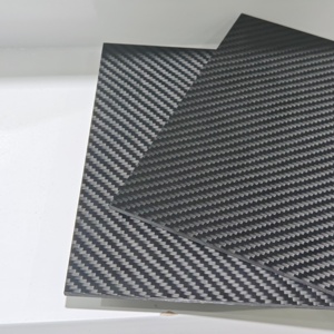 แผ่นคาร์บอนไฟเบอร์หนา 3 มม. ผิวสัมผัสสีดำ รูปทรงสี่เหลี่ยมผืนผ้า - Product Image 6