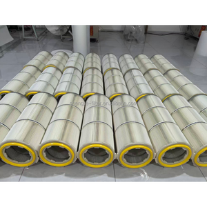 Cartouche filtrante industrielle à six oreilles pour dépoussiérage rapide, cartouche filtrante pour dépoussiéreur à poudre - Product Image 3