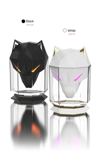 Humidificateur Tête <span class=keywords><strong>de</strong></span> <span class=keywords><strong>Loup</strong></span> <span class=keywords><strong>de</strong></span> Bureau Grande Capacité à Brume Froide Portable Ultrasonique Premium pour Maison et Bureau - Product Image 5