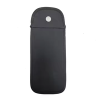 Pochette de téléphone verrouillable magnétique en néoprène avec logo personnalisé en gros