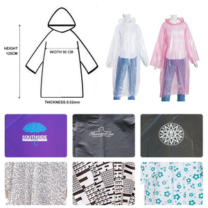 Impermeable Ecológico Desechable de PE para Adultos, Estilo Simple para Camping, Ropa de Lluvia de Emergencia para Exteriores para Chicas - Product Image 6