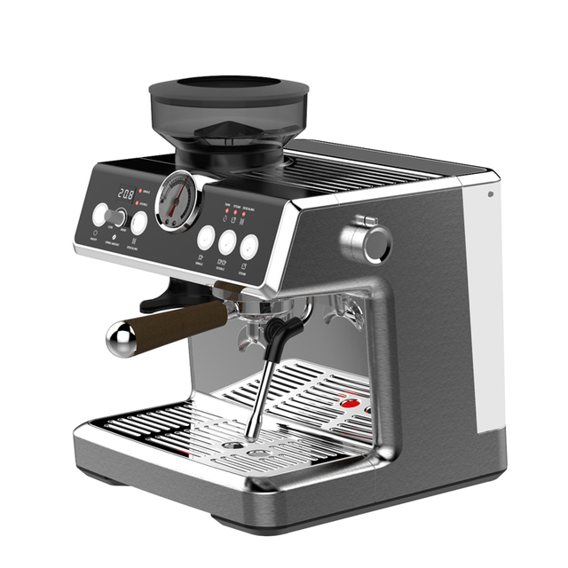 Italian Style Double Boiler 58mm Three in One Expresso Machine With Coffee Beans Grinder PID ULKA Coffee Maker
